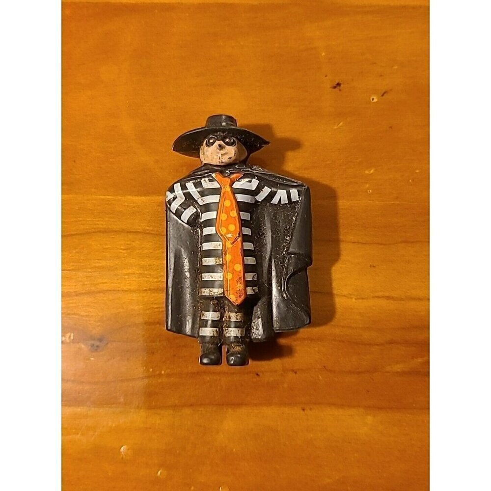 VTG Retro 1985 McDonald's  Hamburglar PVC Figure Happy Meal Toys